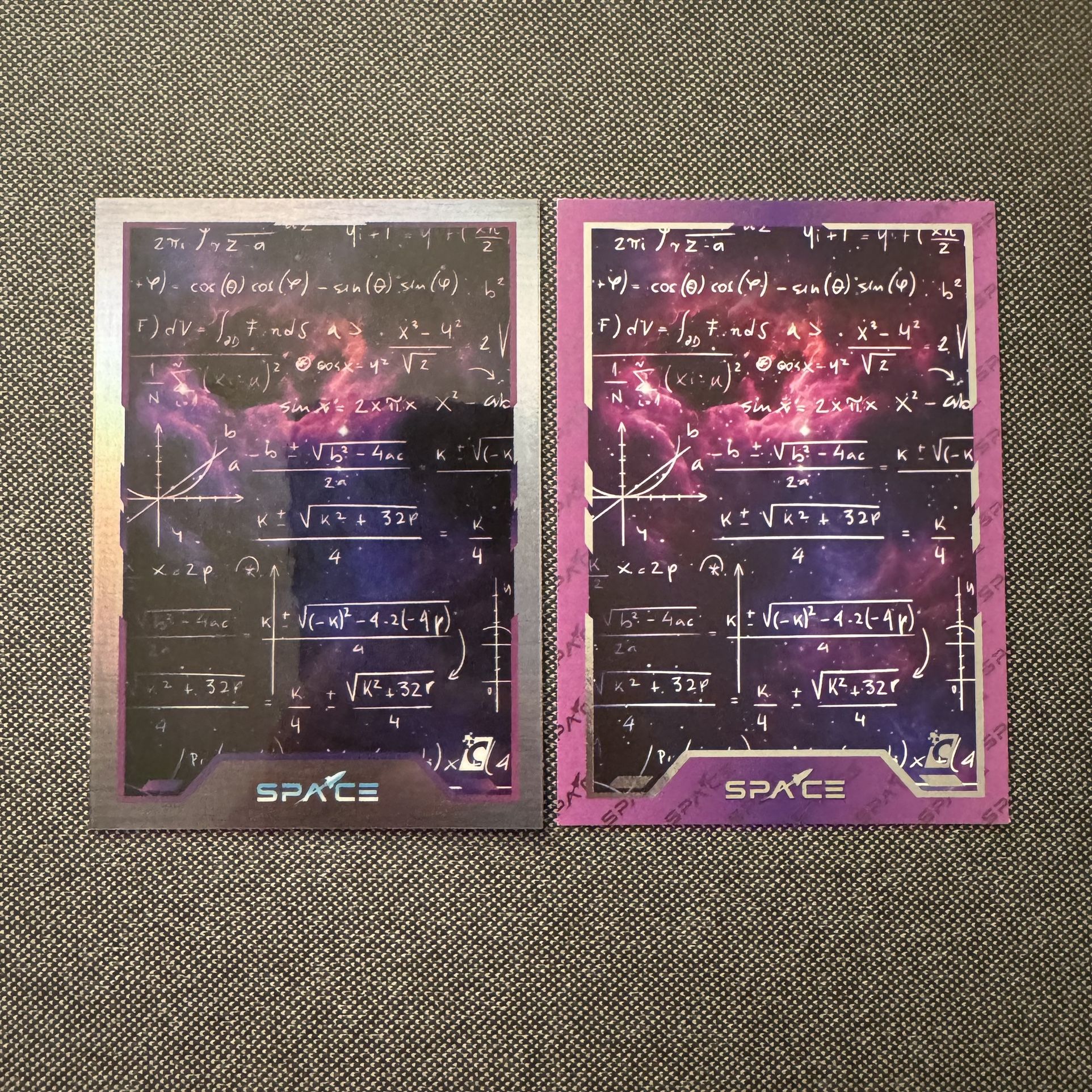 Algebra #17 [NM] 2025 Cardsmiths Space - PARALLEL & RAINBOW HOLO