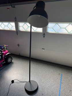 Black Metal Floor Lamp
