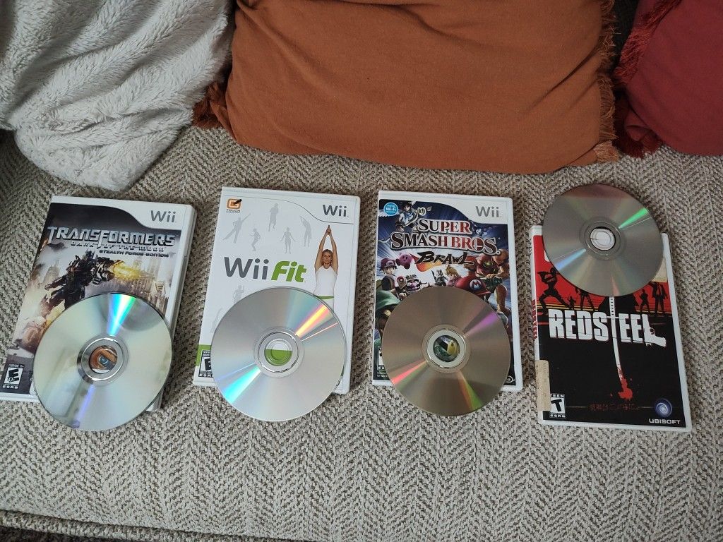 Good Condition Wii Games
