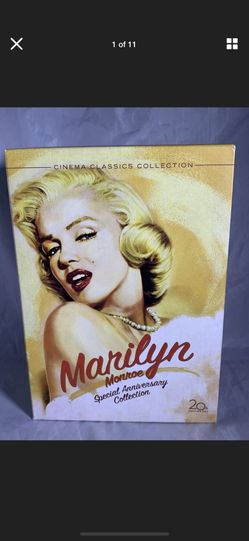Marilyn Monroe 80th Anniversary Collection (DVD, 2006, 6-Disc Set). Condition is "Like New". Shipped with USPS