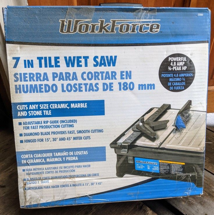 7" Tile Wet Saw