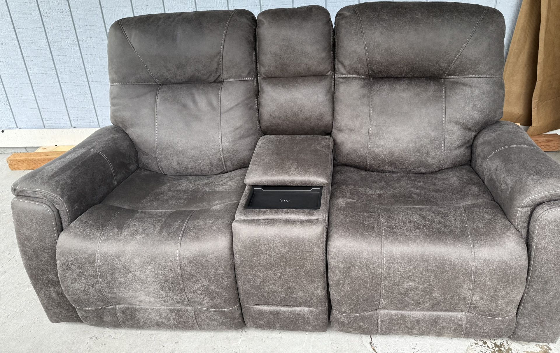 3 Power Reclining Console Loveseat