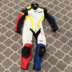 youth one piece motorcycle racing full suit leather