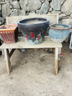 All planters  terracotta