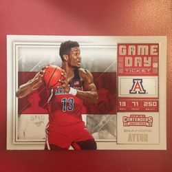 Deandre Aston Rookie Card 
