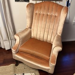 Armchair, Vintage Pink