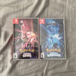 Nintendo Switch Pokemon Shining Pearl And Brilliant Diamond 