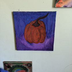 Pumpkin Halloween Painting