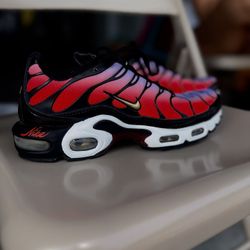 Nike Air Max Plus TN | Red/Purple Fade “Tiger” Style | Men’s US 7 / Women’s 8.5 (EUR 40)