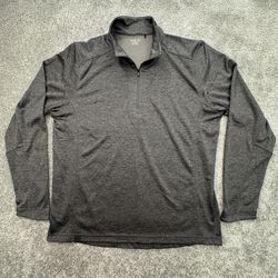 OGIO Men’s XL Gray Heather Pixel 1/4 Zip Pullover Golf Athletic OG202