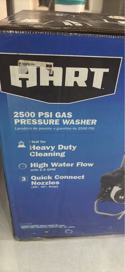 Gas pressure washer 2500 psi
