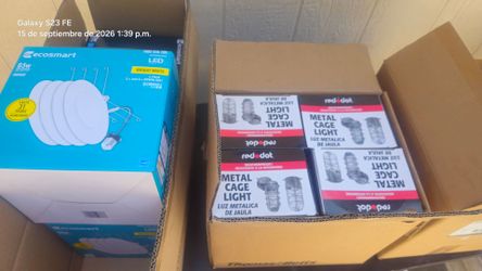 Metal cage light