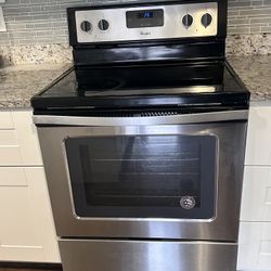 Whirlpool 4 Burner Electric Range 