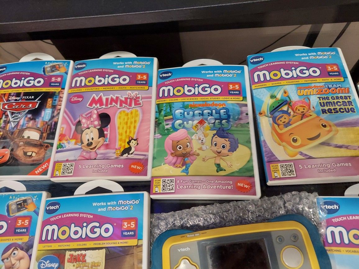 MobiGo Children's Leapstir Game System With Games