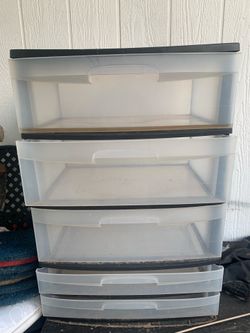 Clear Storage Container Box Five Levels