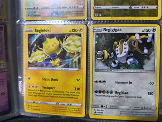 Pokémon TCG Regieleki & Regigigas Holo Cards