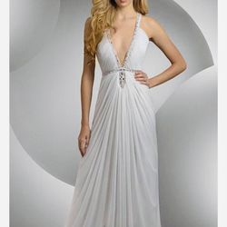 PROM DRESS BY BARI JAY Size 6 - Turquoise 