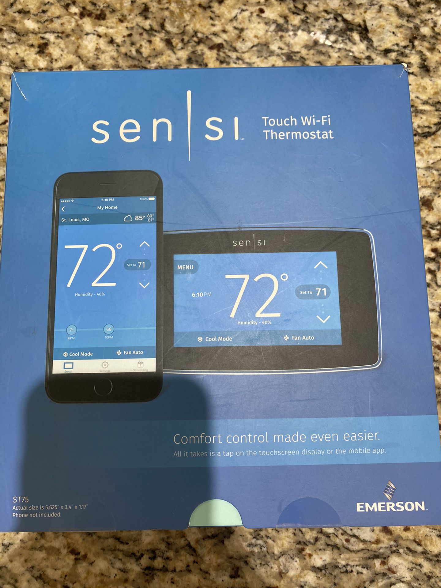 Touch WiReless thermostat