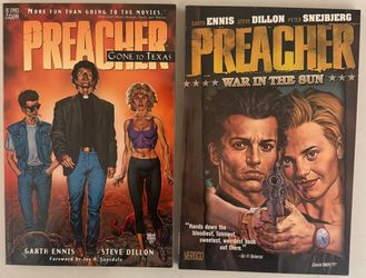 DC Comics Vertigo Preacher Tpb lot
