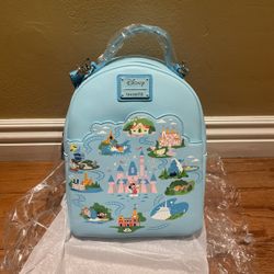 Loungefly Disneyland 65th deals Anniversary Bag