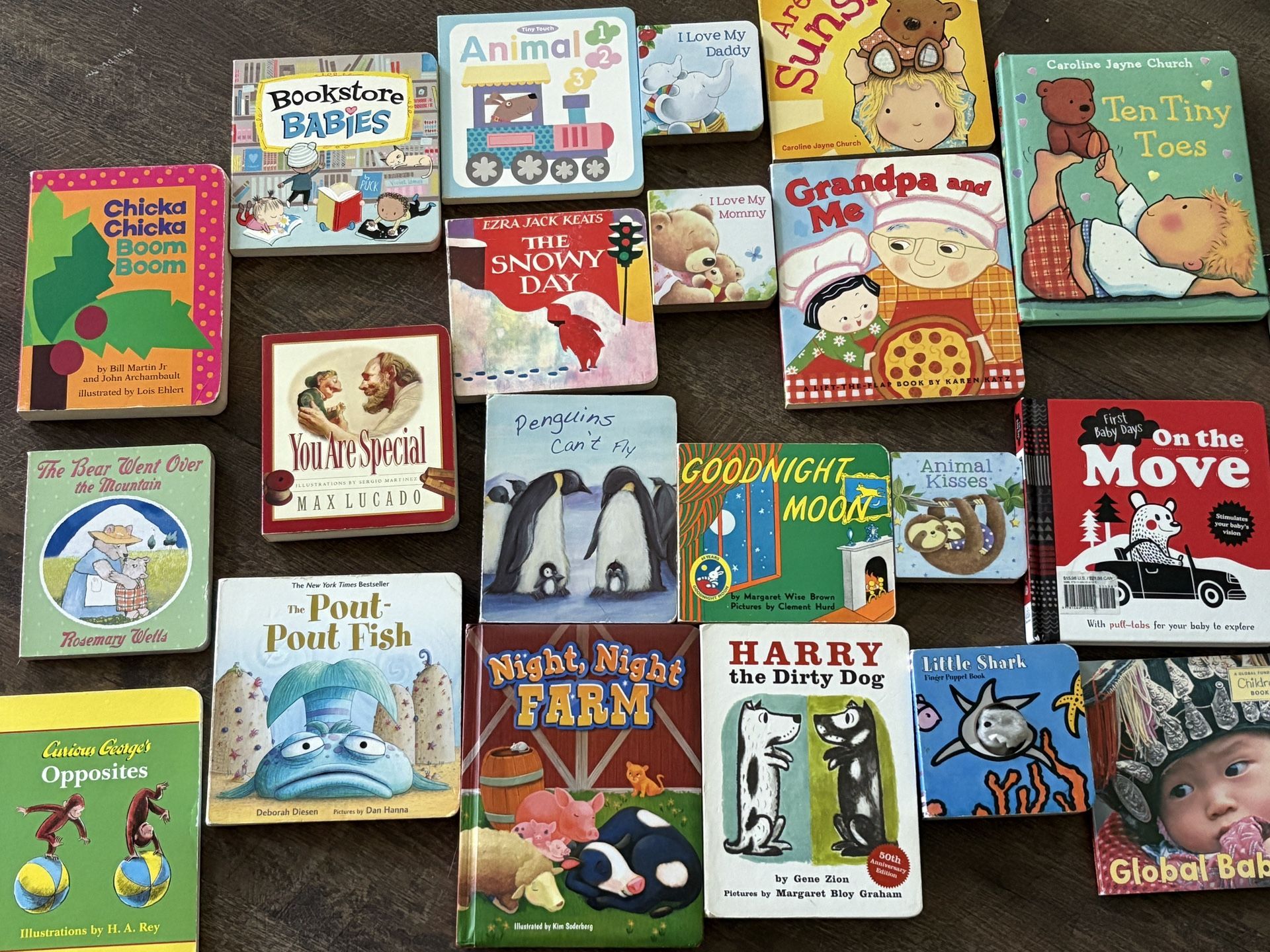 Board Book Lot For Toddlers