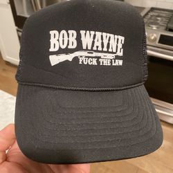 Bob Wayne ‘F The Law’ Trucker Hat 