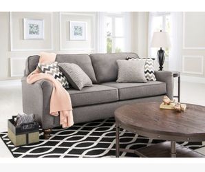New Grey Sofa! Couch and Loveseat set sectional Saves today