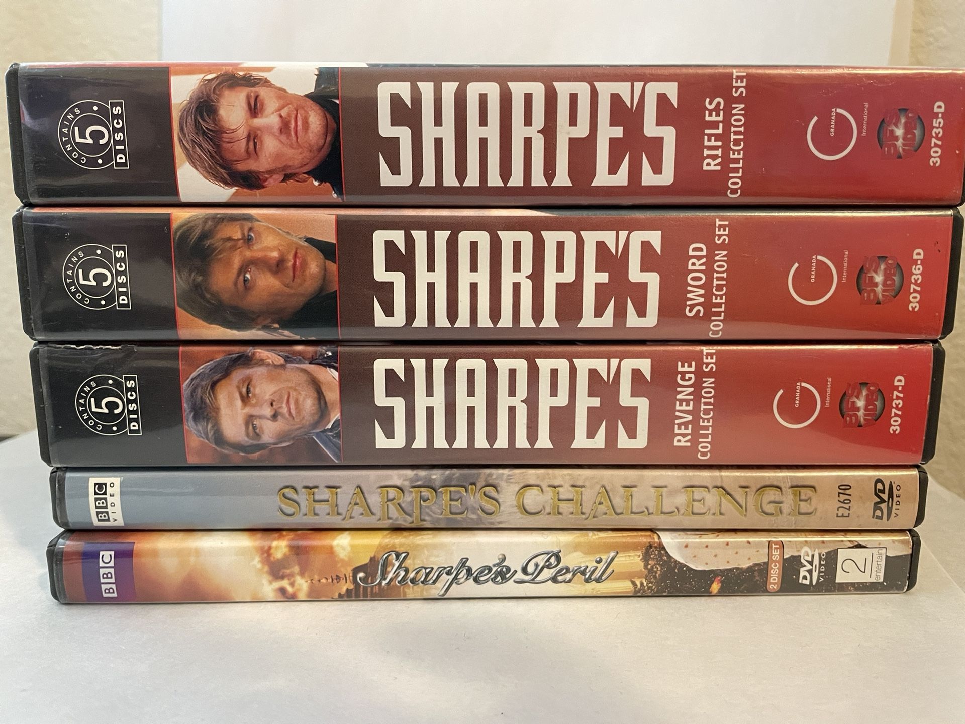 Complete Sharpe’s series starring Sean Bean