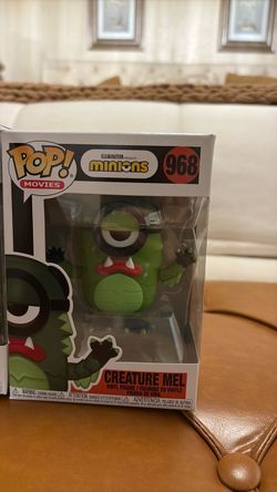 Funko Pop Minions Creature Mel #968, Mummy Stuart #967, Bride Kevin #970 New In Box