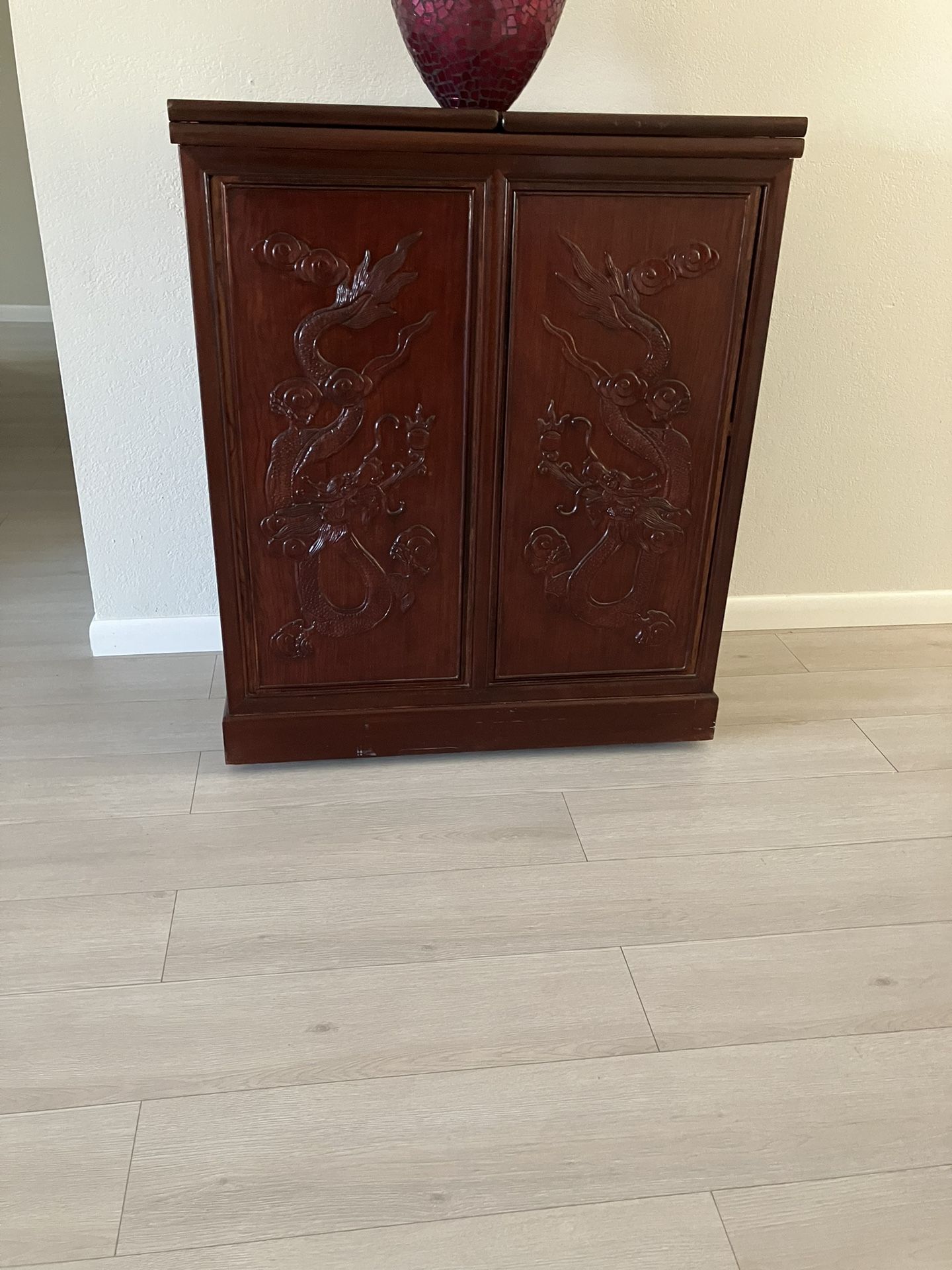 Rosewood bar Or Perfect Prayer Shrine Cabinet