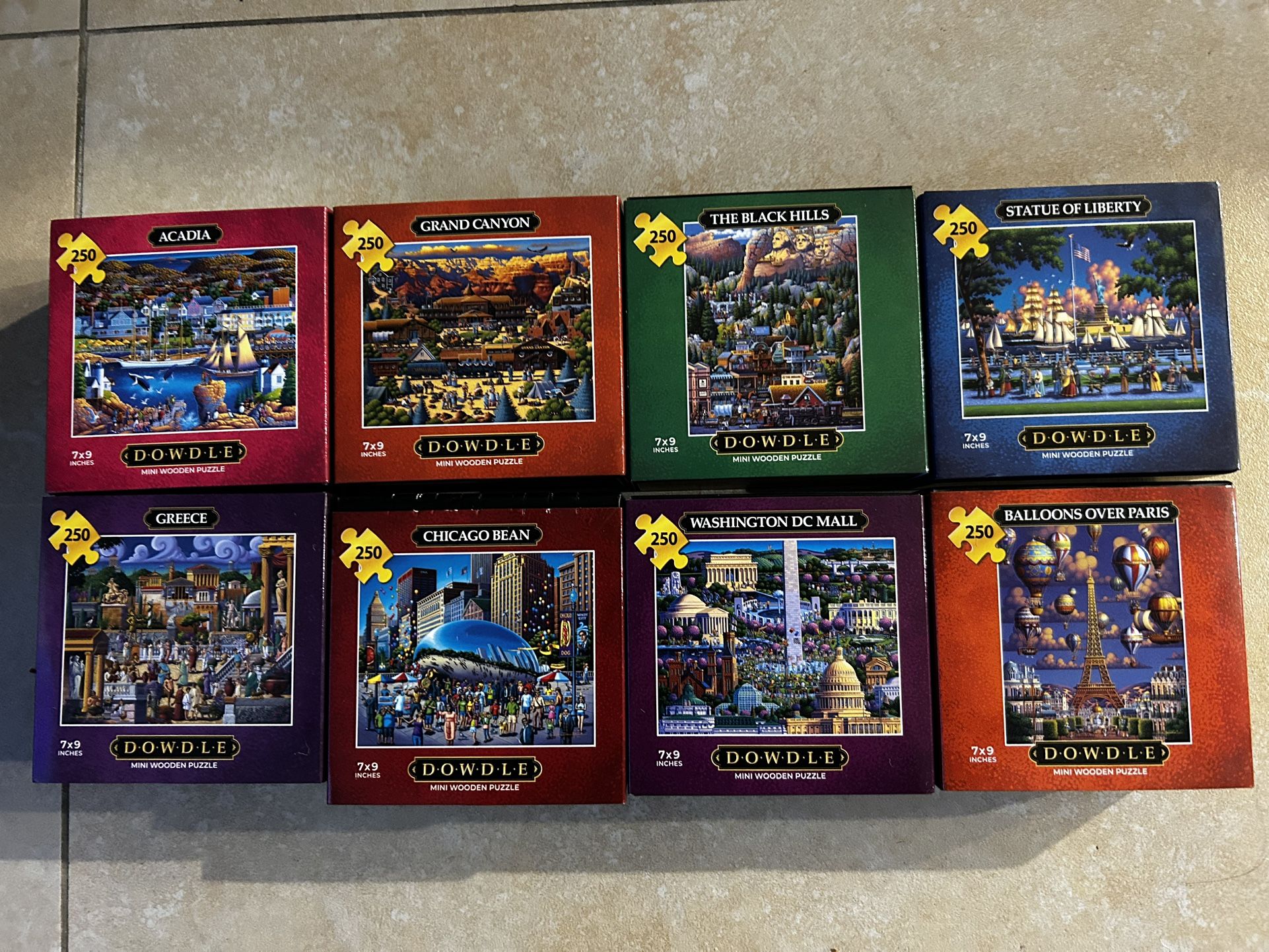 Dowdle Small Wood Puzzles.