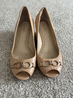 Coach Heels Sandals