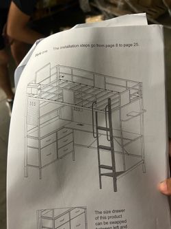 Kids Bed / Desk