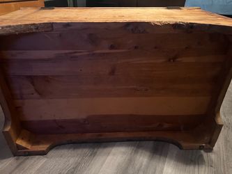 Old cedar chest