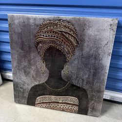 Decoración de cuadro semi nuevo por $12