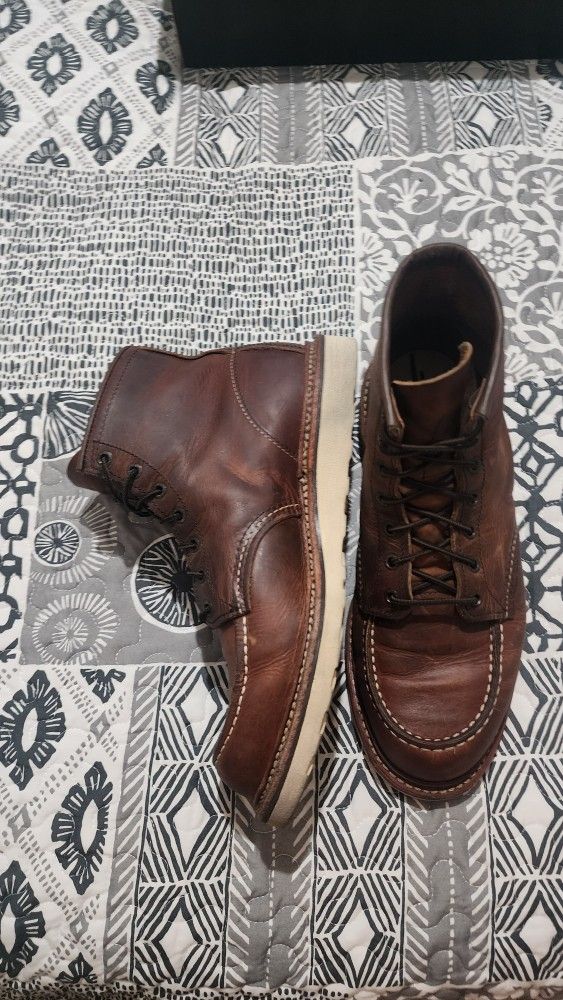 REDWING 1907 BOOTS SZ 10.5
