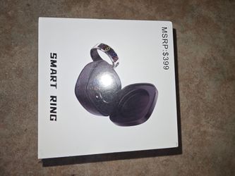 Smart Ring with Charging Case