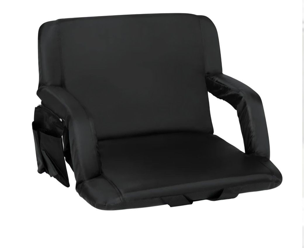 Reclining Stadium Chair with Armrests