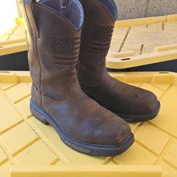 Size 10.5 D Ariat Work Boots Composite Toe 