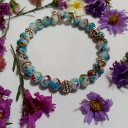Handmade Memory Wire Bracelet