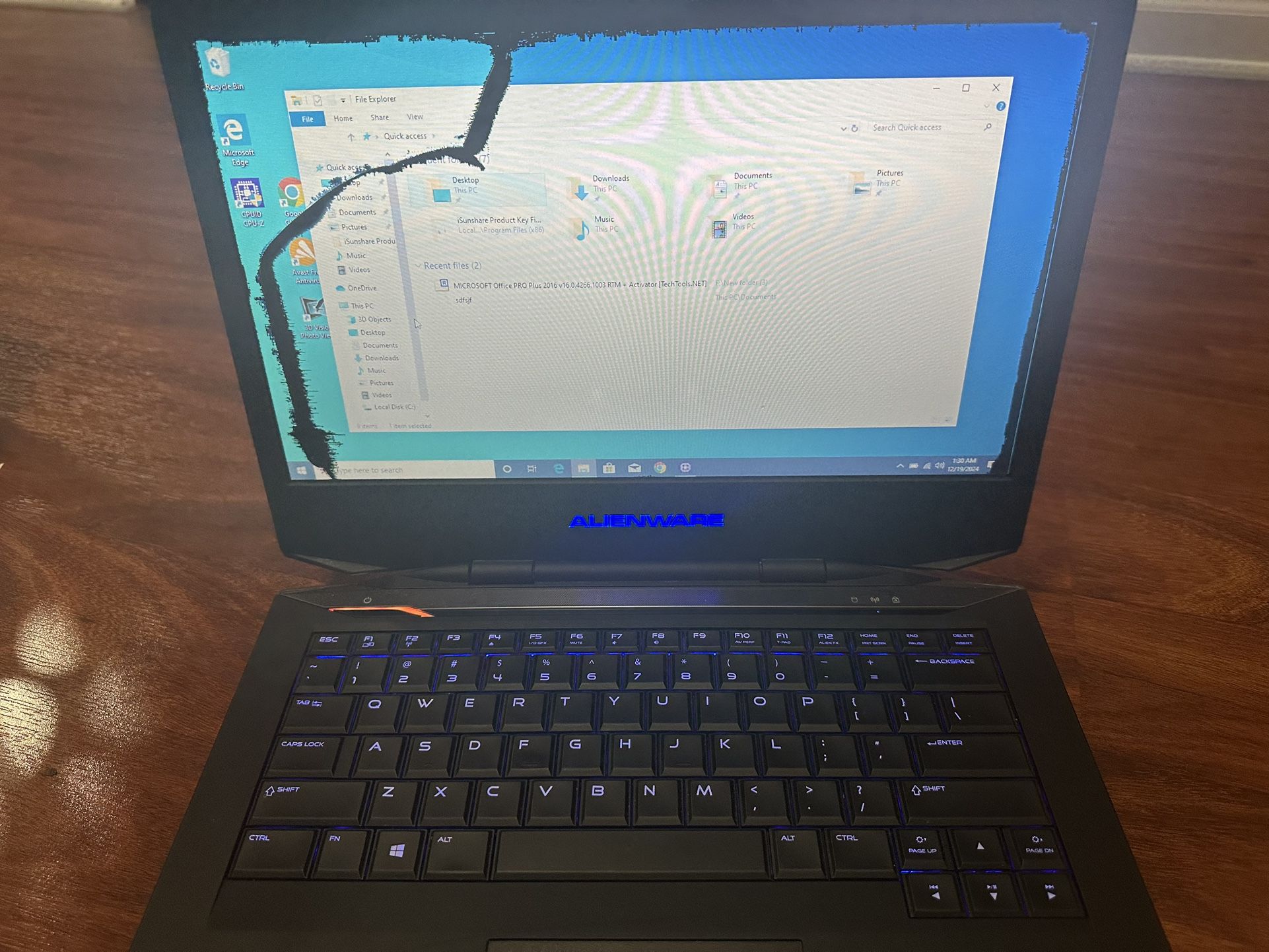 Alienware 14 P39g | Intel I7-4700mq Cpu, 240gb SSD $150