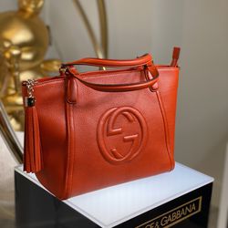  AUTHENTIC GUCCI SOHO TOTE BAG/SATCHEL/PURSE 