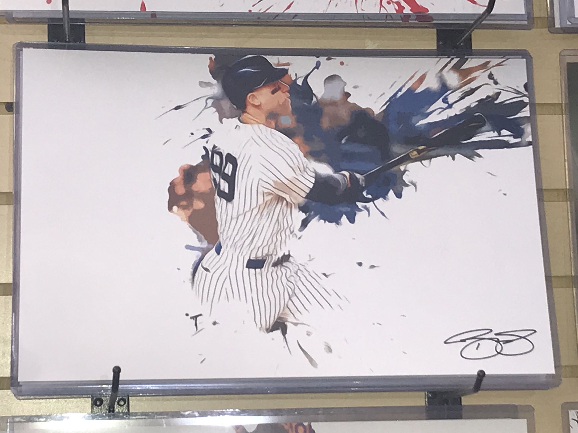 New York Yankees judge 11x17 wall art print