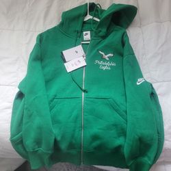 Nike Eagles Zip Up Hoodie Mens Medium 