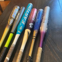 Softball Baseball Tee Ball Bat Bundle Boys Girls