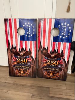 250 Year Anniversary Celebration Cornhole Boards
