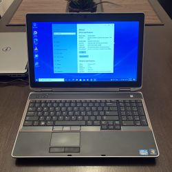 Dell Latitude 15.6” Laptop Intel i5 2.5GHz 4GB 500GB SSHD Windows 10 Pro