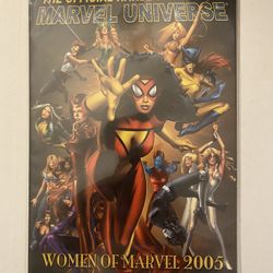 The Official Handbook Of The Marvel Universe 2005 Women Of Marvel Key Issue Comic (NM)