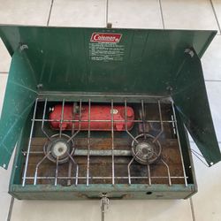 Coleman camping gas stove