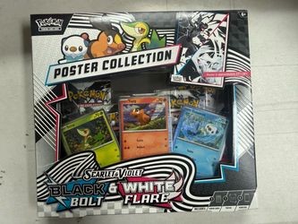 Pokemon Black Bolt and White Flare poster collection